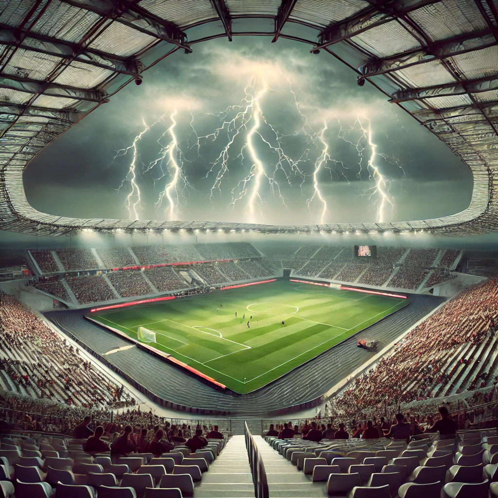 Blitzschutzsysteme für Sportstadien und Veranstaltungsorte