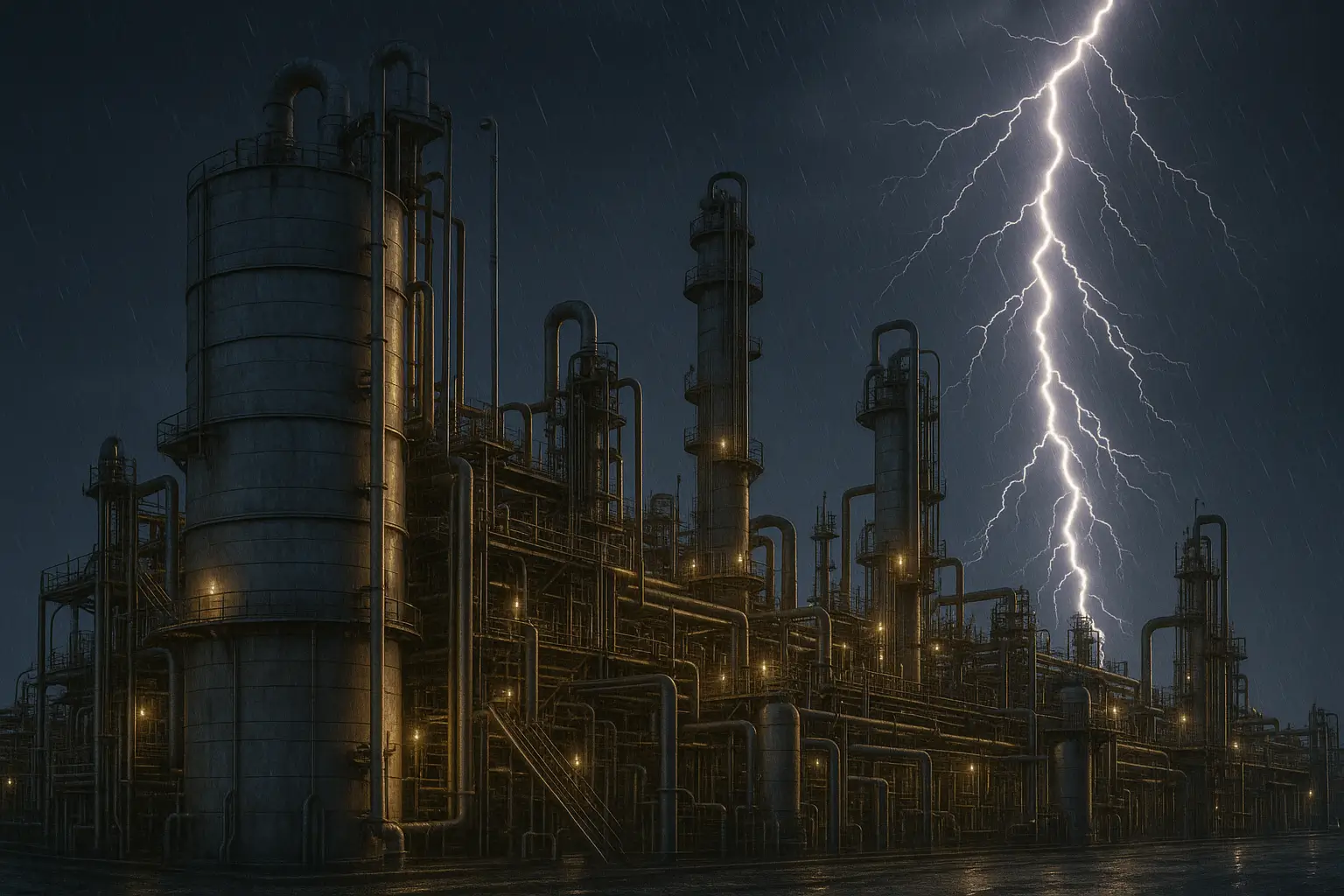 Blitzschutz Chemieindustrie