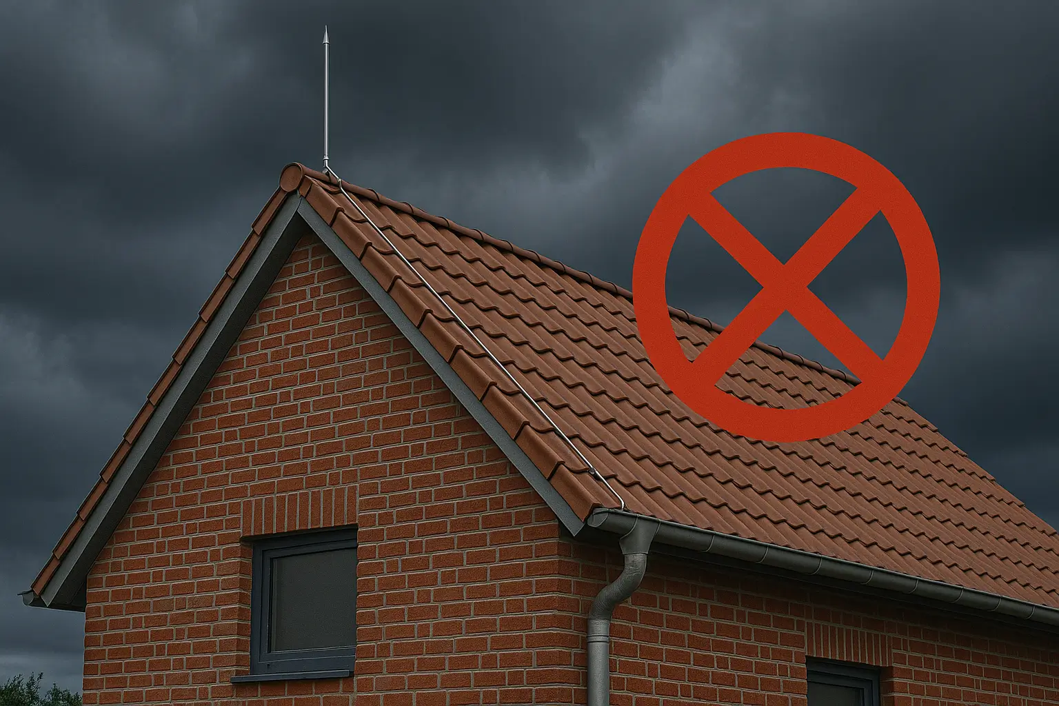 Fehler beim Blitzschutz