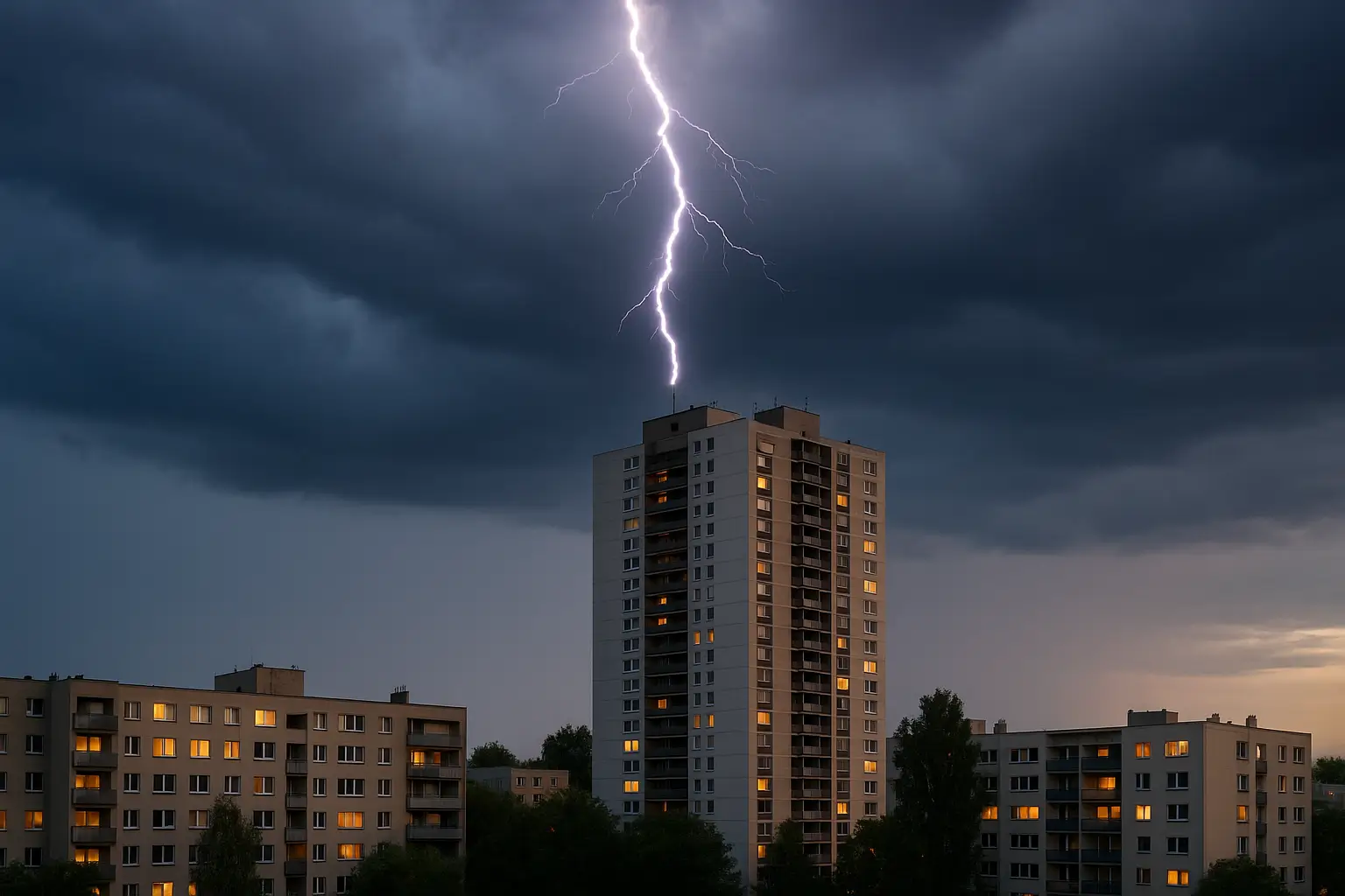Blitzschutz Hochhäuser