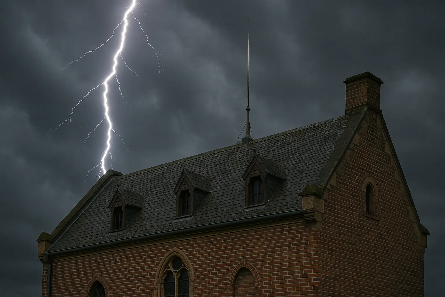 Blitzschutz für denkmalgeschützte Gebäude