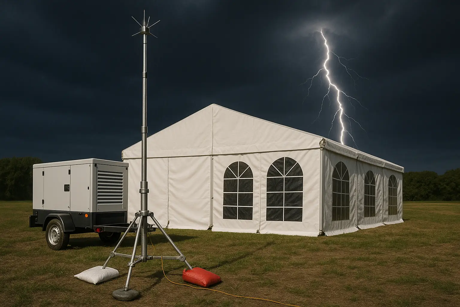 Mobile Blitzschutzlösungen