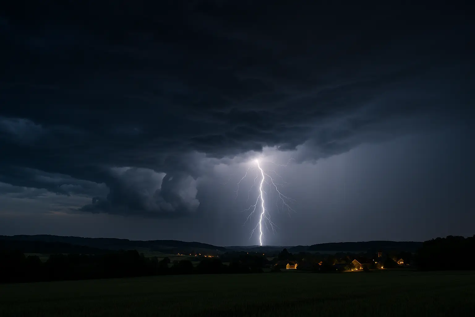 Wie entsteht ein Blitzeinschlag