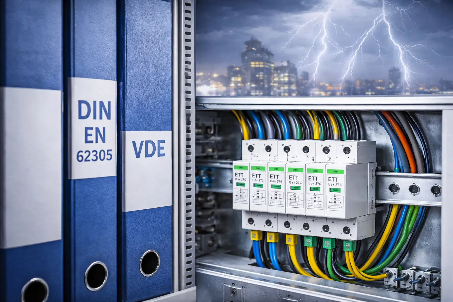 Normen und Vorschriften innerer Blitzschutz Deutschland