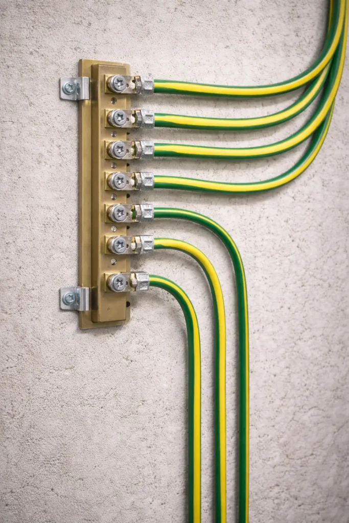 Potentialausgleich Installation