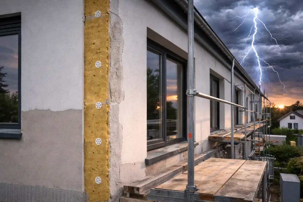 Blitzschutz bei Fassadensanierungen - Professionelle Planung und Beratung
