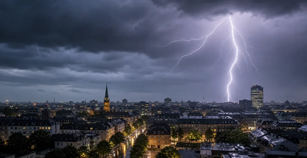 Blitzschutz Karlsruhe blitzeinschlaege